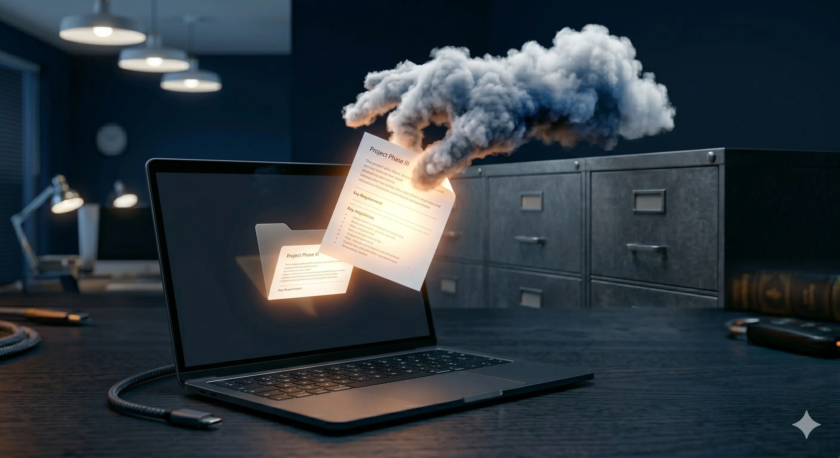 חלון שמירת קובץ של Office 365 עם חץ מפתיע שמצביע על OneDrive בענן במקום על תיקייה במחשב המקומי