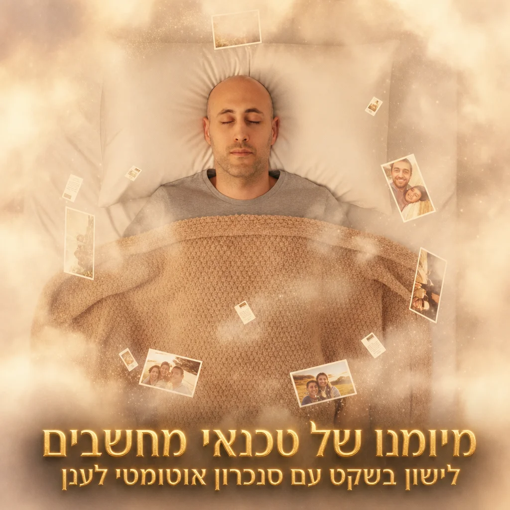 מיומנו של טכנאי מחשבים: לישון בשקט עם סנכרון אוטומטי לענן